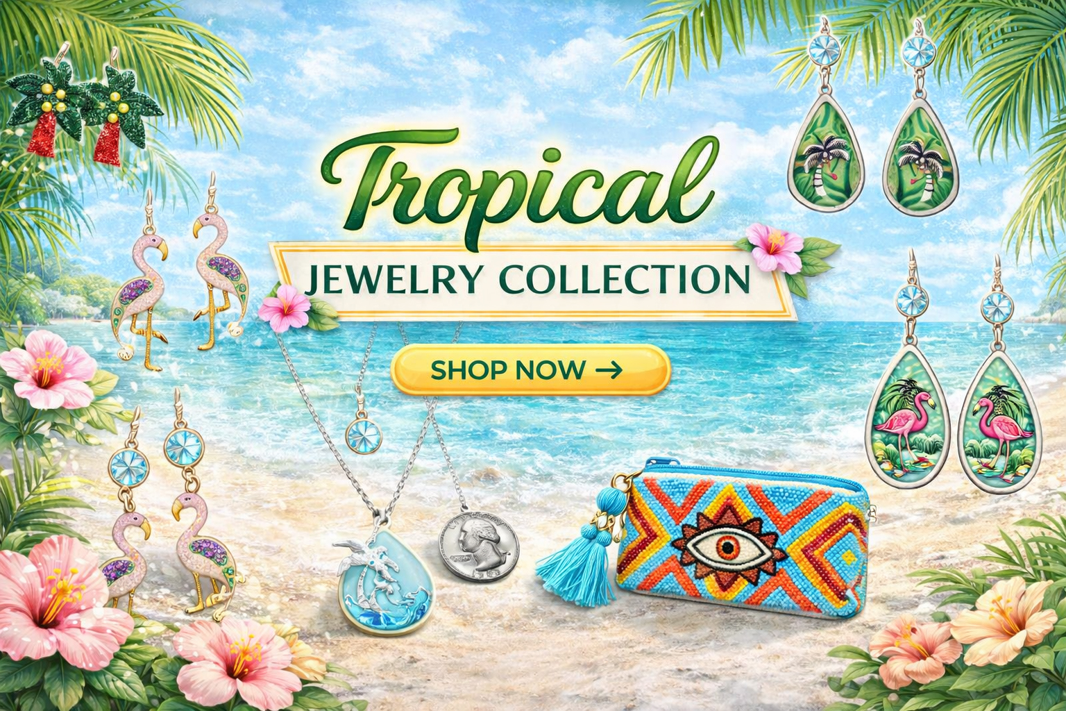 Tropical Fashion Jewelry