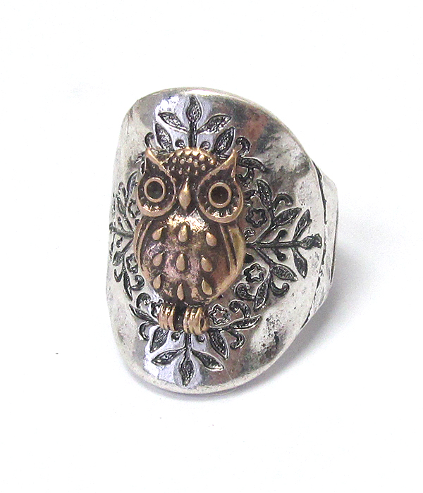 Owl stretch ring
