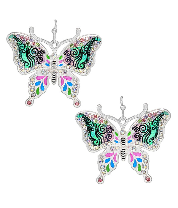 Butterfly earring