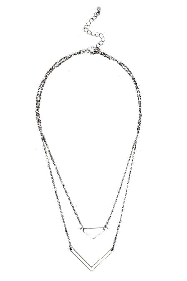 Double layer etsy style necklace