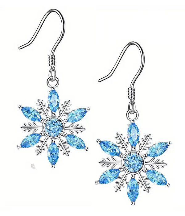 Snowflake earring