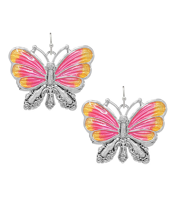 Butterfly earring