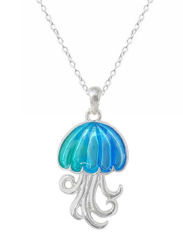 Jelly fish necklace