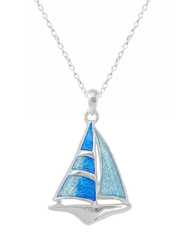 Sailboat necklace