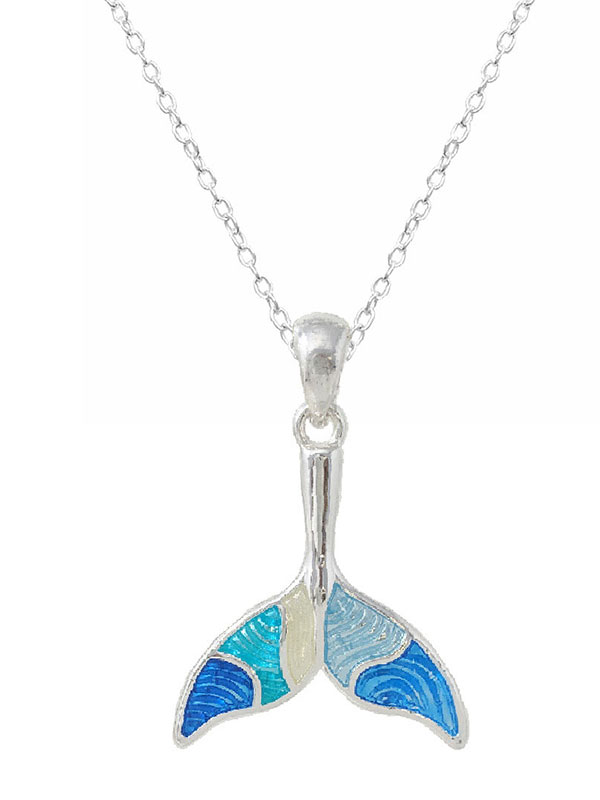 Mermaid tail necklace