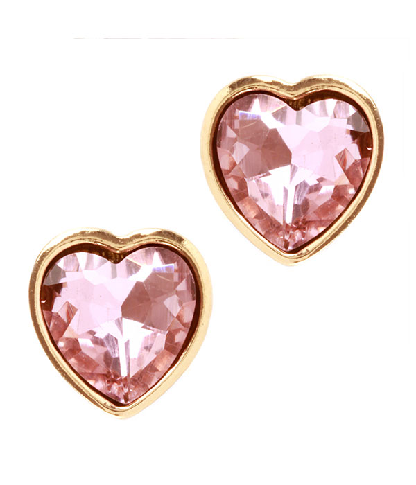 Valentine heart earring