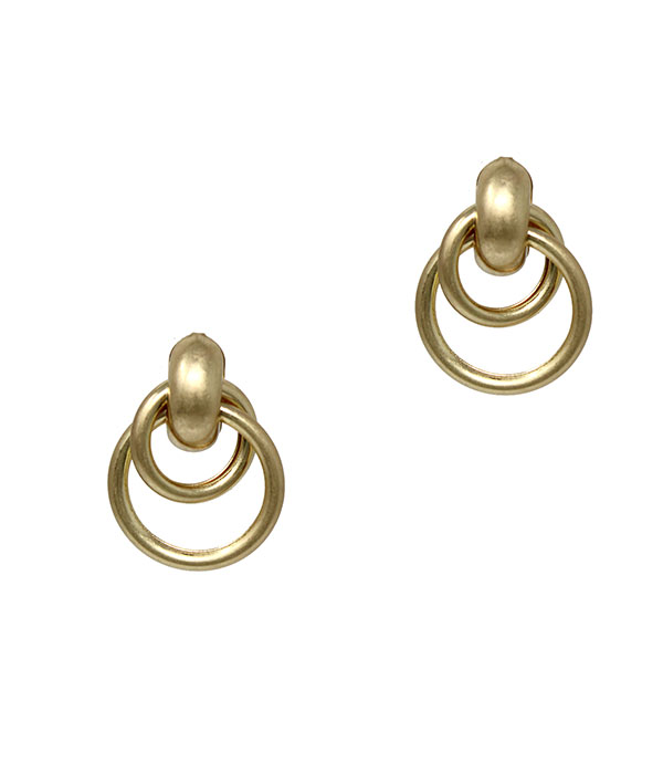 Double hoop earring
