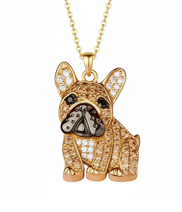 French bulldog necklace