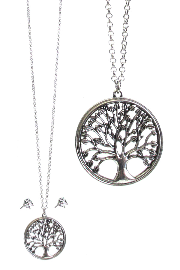 Tree of life pendant necklace