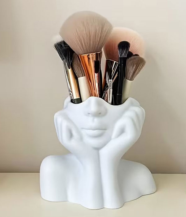 Makeup brush holder - brush not included