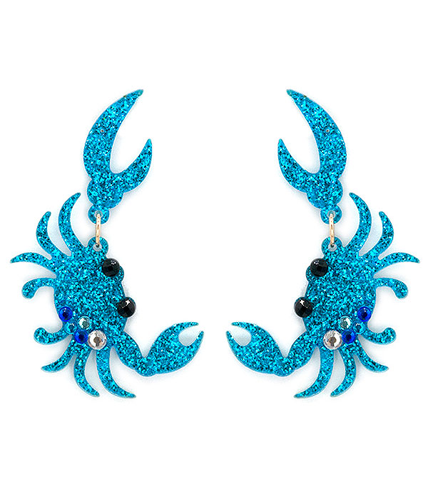 Crab earring