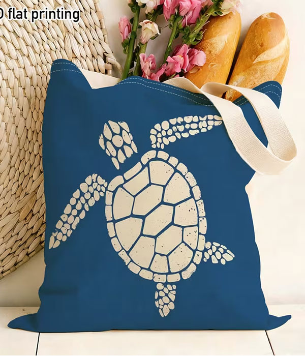 Turtle tote bag