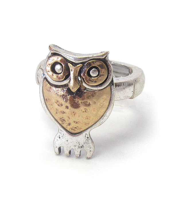 Owl stretch ring