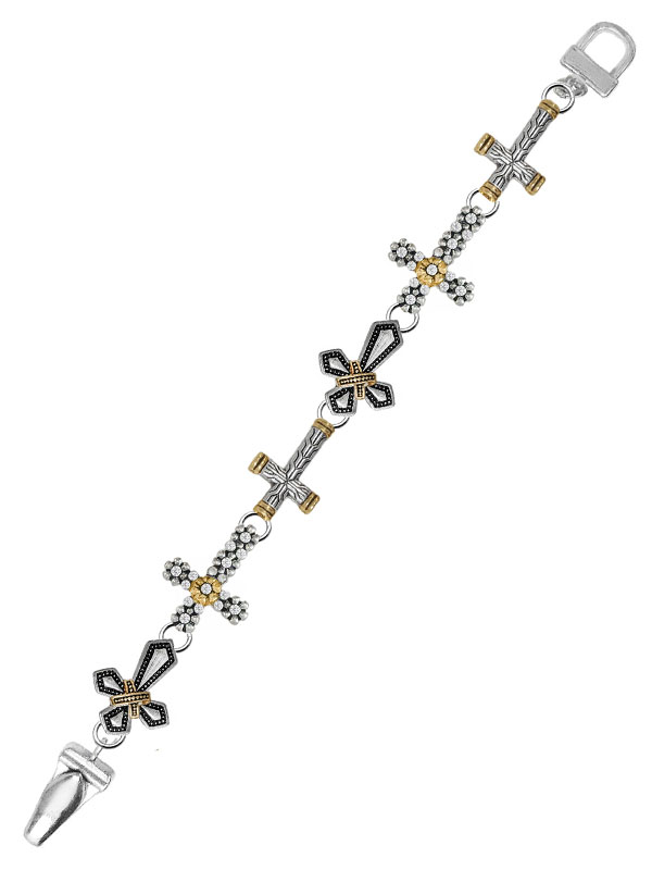 Multi cross magnetic bracelet
