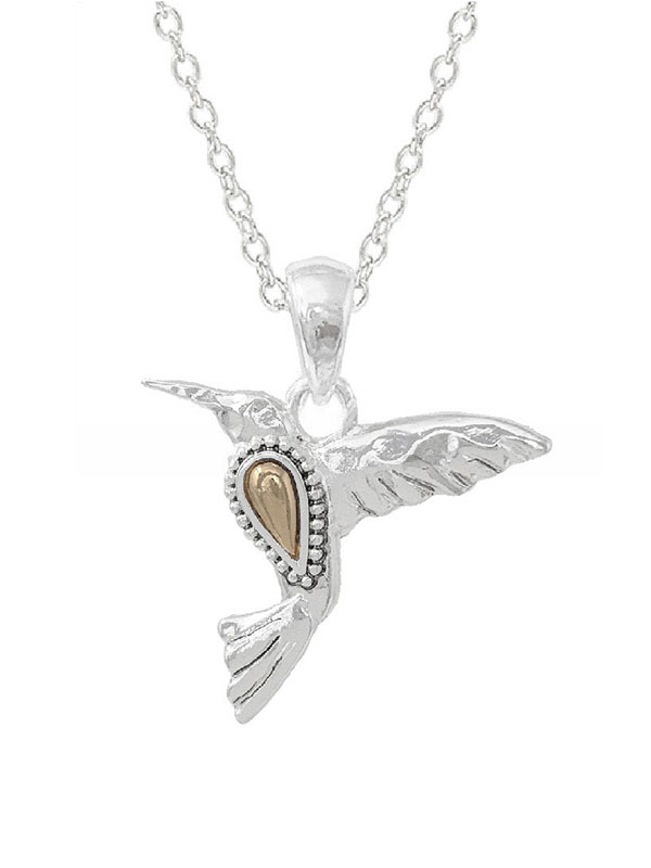 Hummingbird necklace