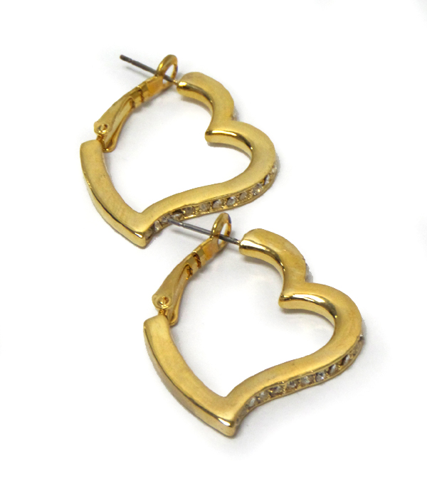 Heart shape  earrings -valentine