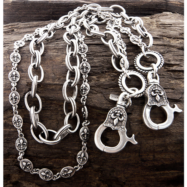 Mens stainless steel jeans chain