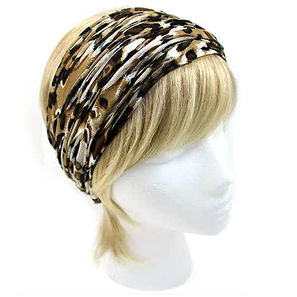 Multi function stretch magic headband - pony tail scarf kerchief etc