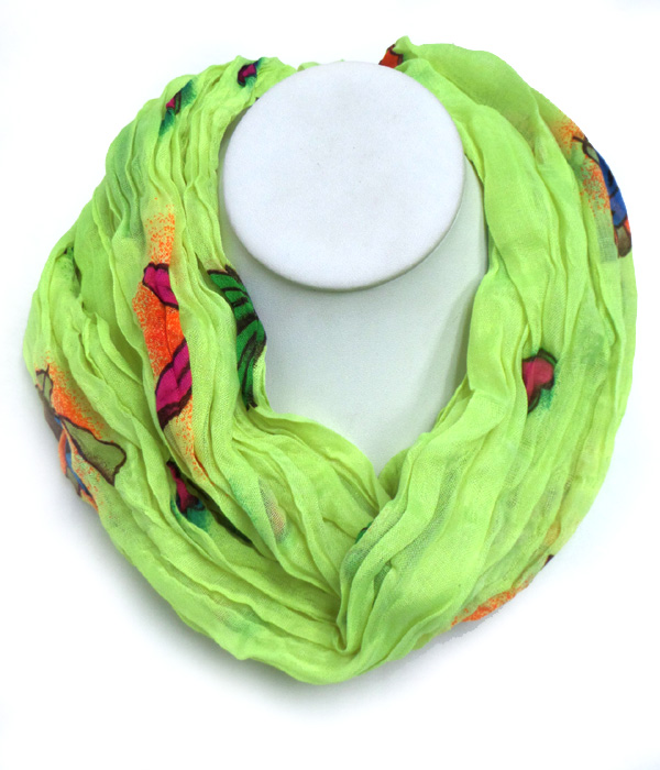 Sealife theme infinity scarf 