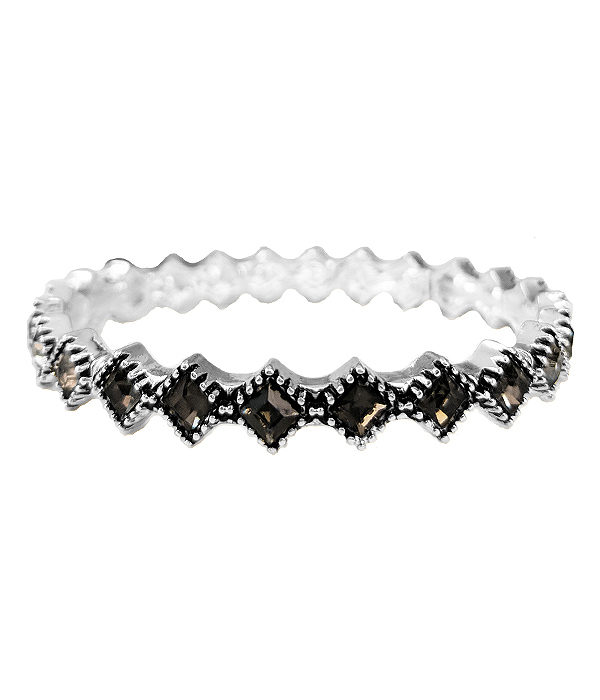 CRYSTAL STUD STRETCH BRACELET