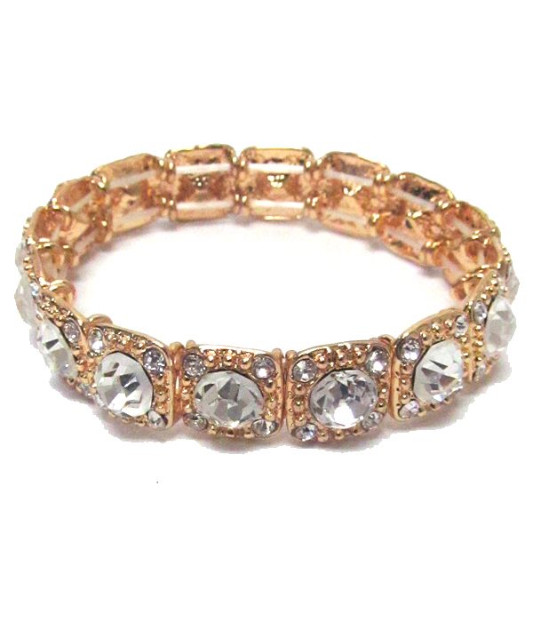 Crystal stretch bracelet