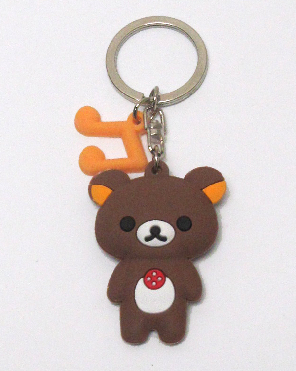 TEDDY BEAR KEYCHAIN