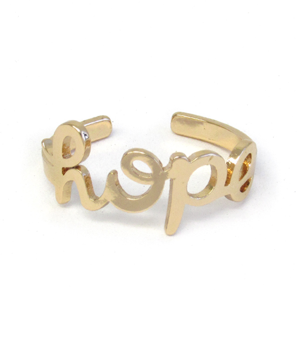 INSPIRATION THEME RING - HOPE