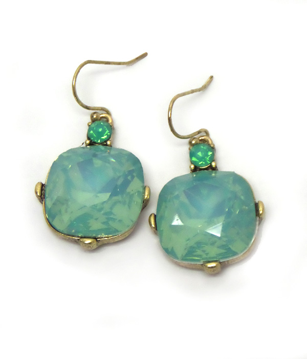 Catherine popesco inspired opal crystals earring