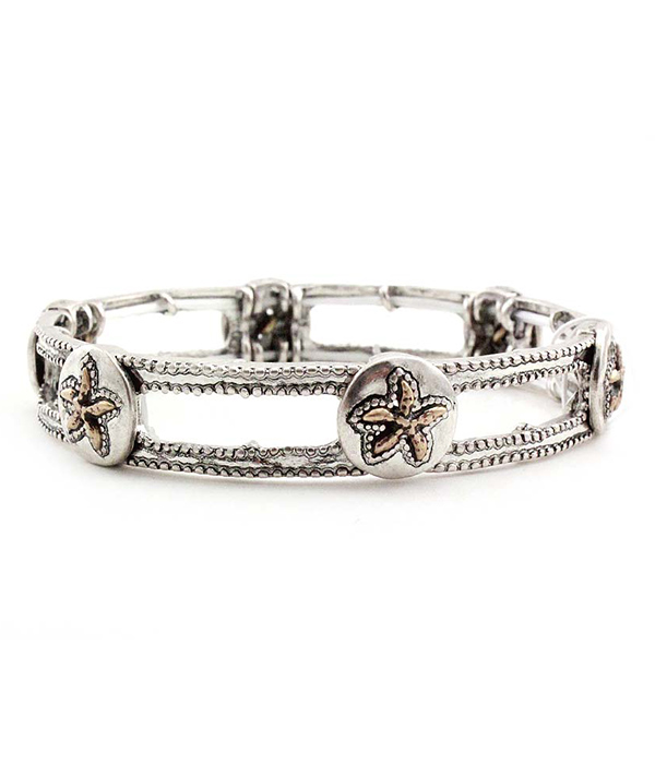 Starfish stretch bracelet