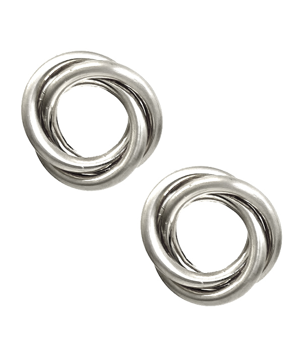 Vintage knot earring