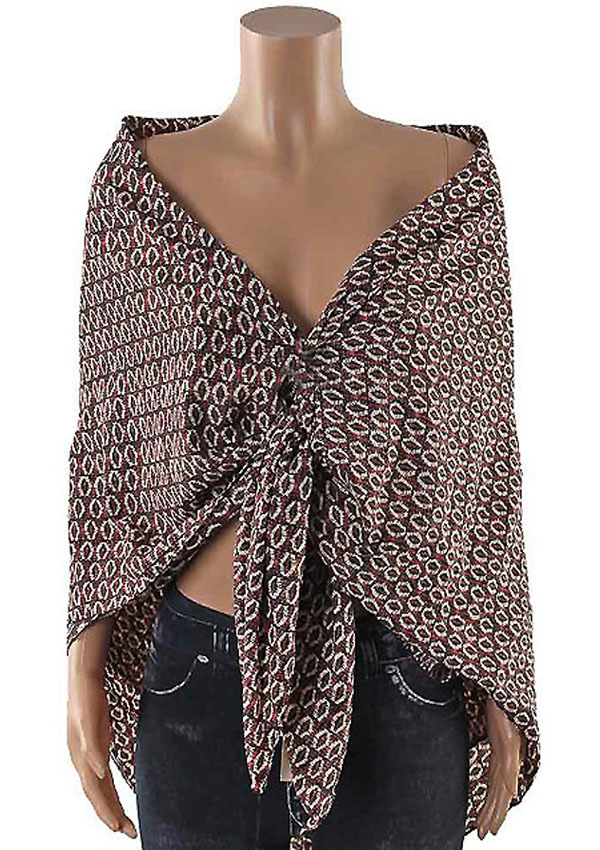 Diamont pattern shawl