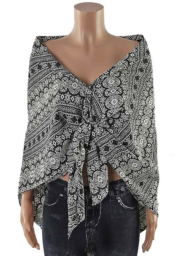 Diamont pattern shawl