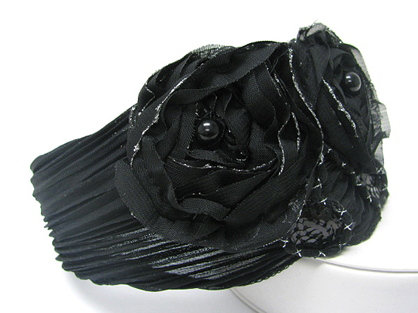 CHIFFON ART DECO FASHION HEADBAND