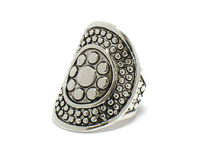 Casting metal fashion ring
