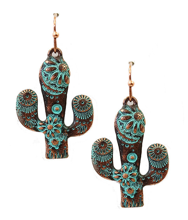 Cactus earring