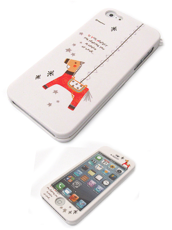 A world of love with toy horse theme cellphone case -hard case for iphone 5