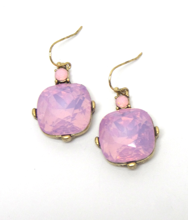 Catherine popesco inspired opal crystals earring