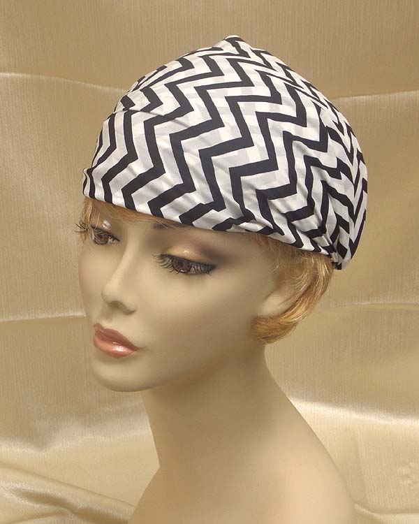 Chevron texture headband