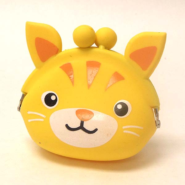 Animal face jelly coin purse