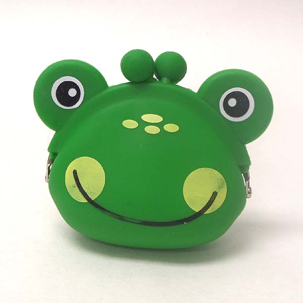 Animal face jelly coin purse