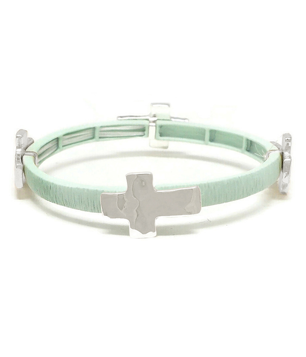 CROSS STRETCH BRACELET