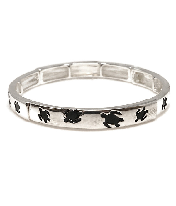 SEALIFE THEME STRETCH BRACELET - TURTLE