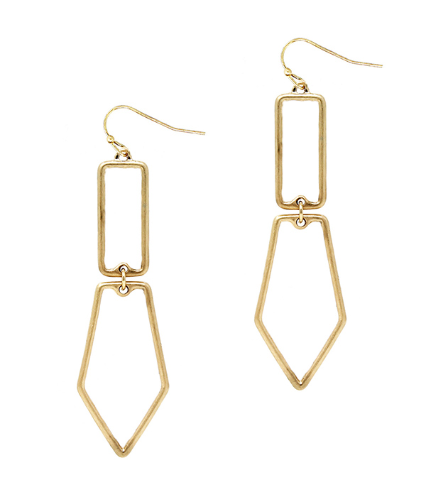 METAL WIRE MINIMALIST EARRING