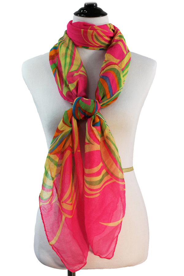 Pucci line scarf