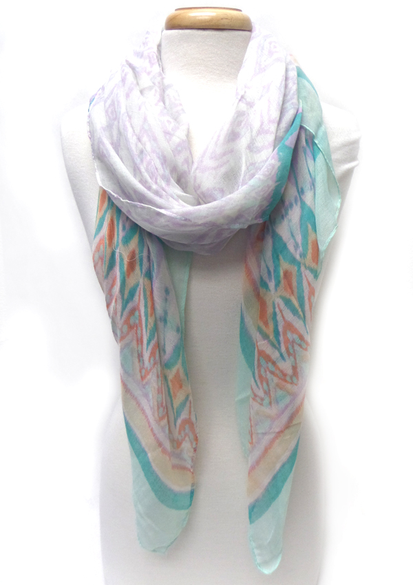 Designer pattern scarf