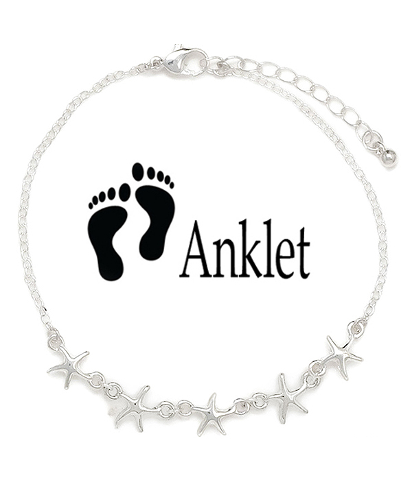 SEALIFE THEME ANKLET - STARFISH