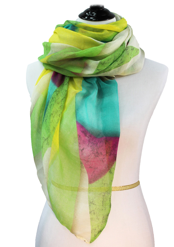 Sorbet arts scarf