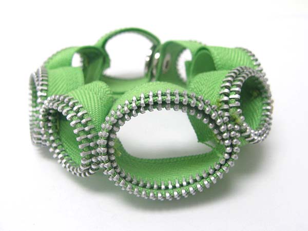 Zipper art fashion bracelet