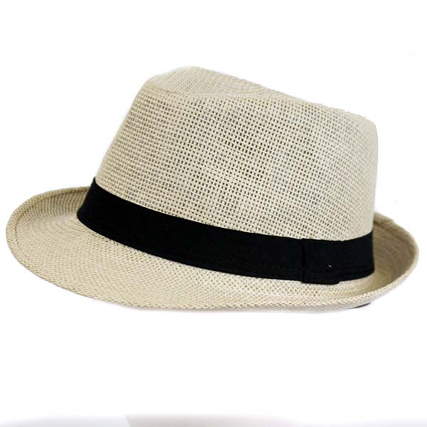 Straw light weight summer fedora