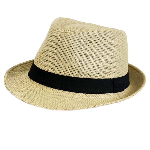Straw light weight summer fedora